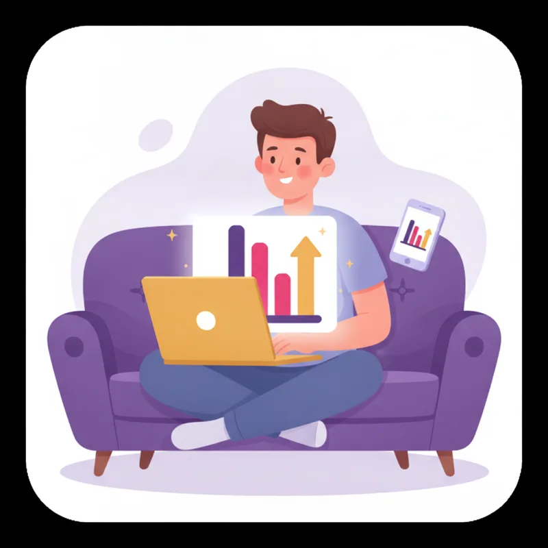 Watch progress from anywhere